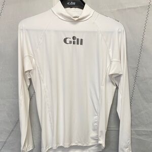 Men's White Swim Shirt